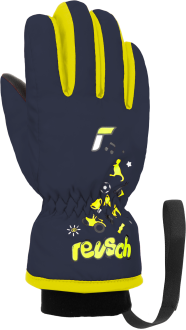 Reusch Kids 6285105 4955 blue yellow front